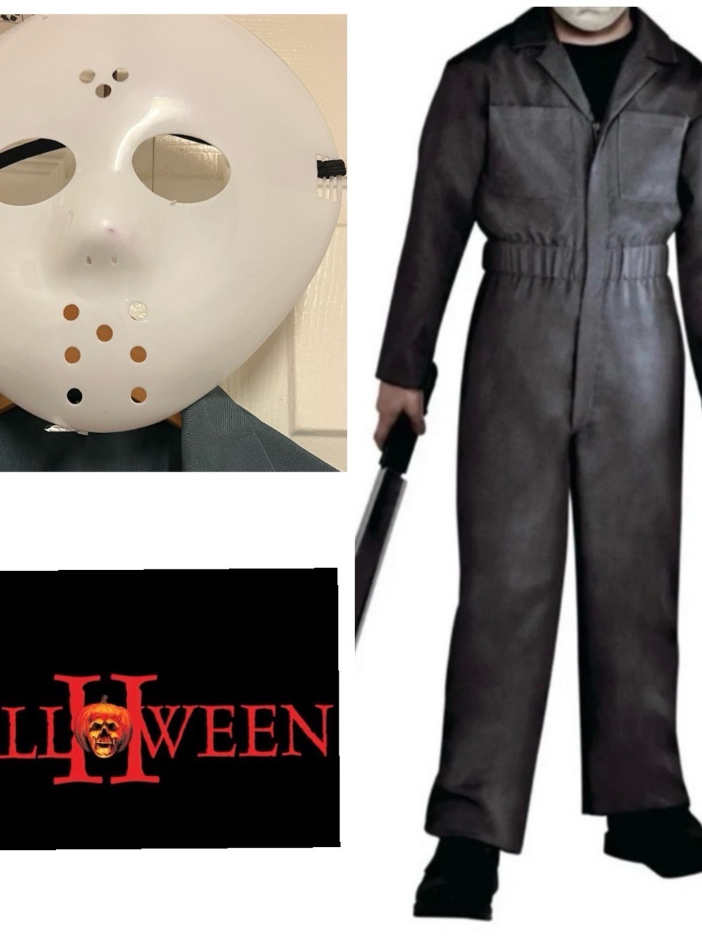 Halloween Michael Myers Halloween 2 Costume Jumpsuit And Mask